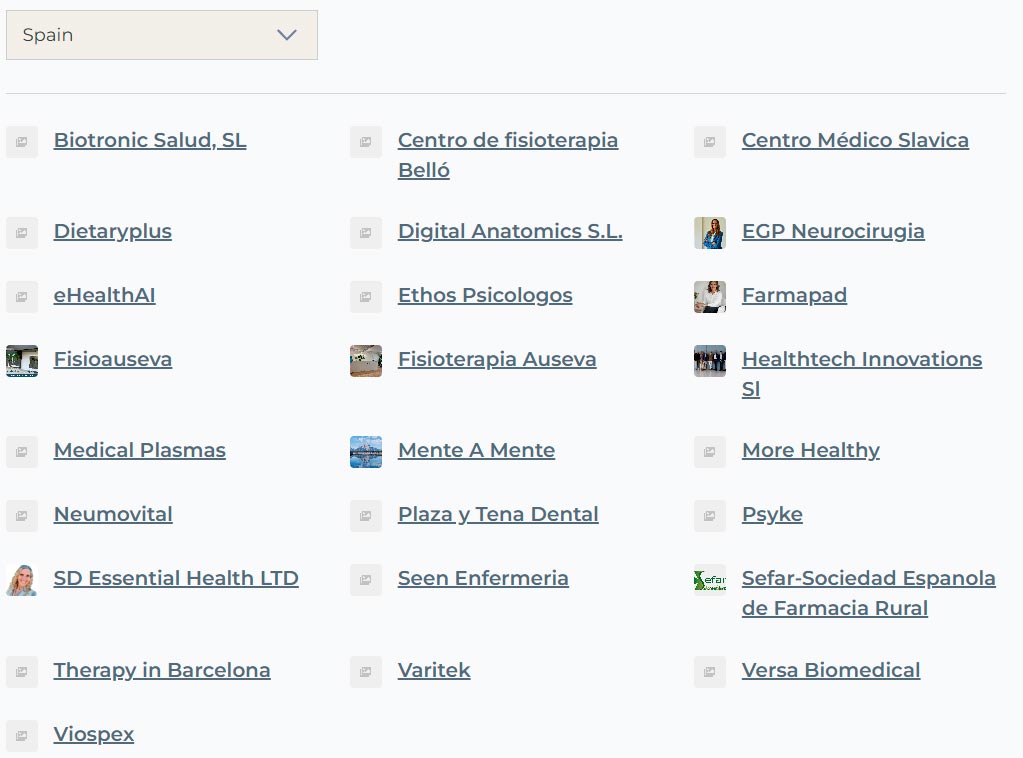Listado de ganadores en España de GHP News Healthcare & Pharmaceuticals Awards
